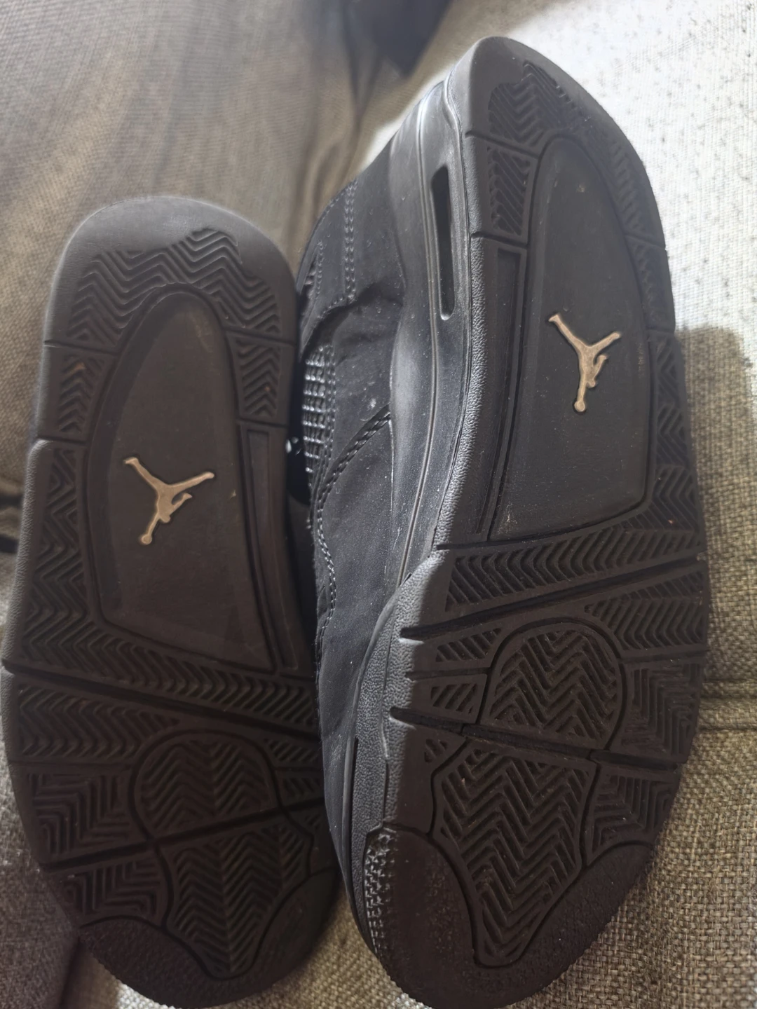 Air Jordan 4  Black size 8 - photo 2