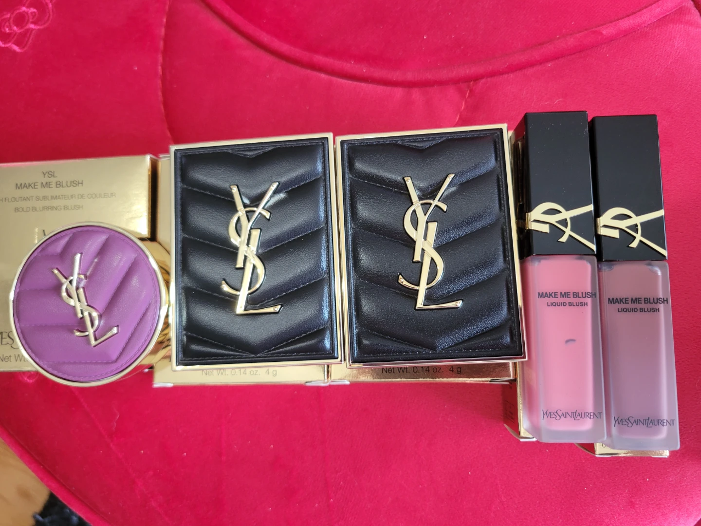 Yves Saint Laurent Make Me Blush Liquid Blush 74 Hibiscus Heat - photo 4