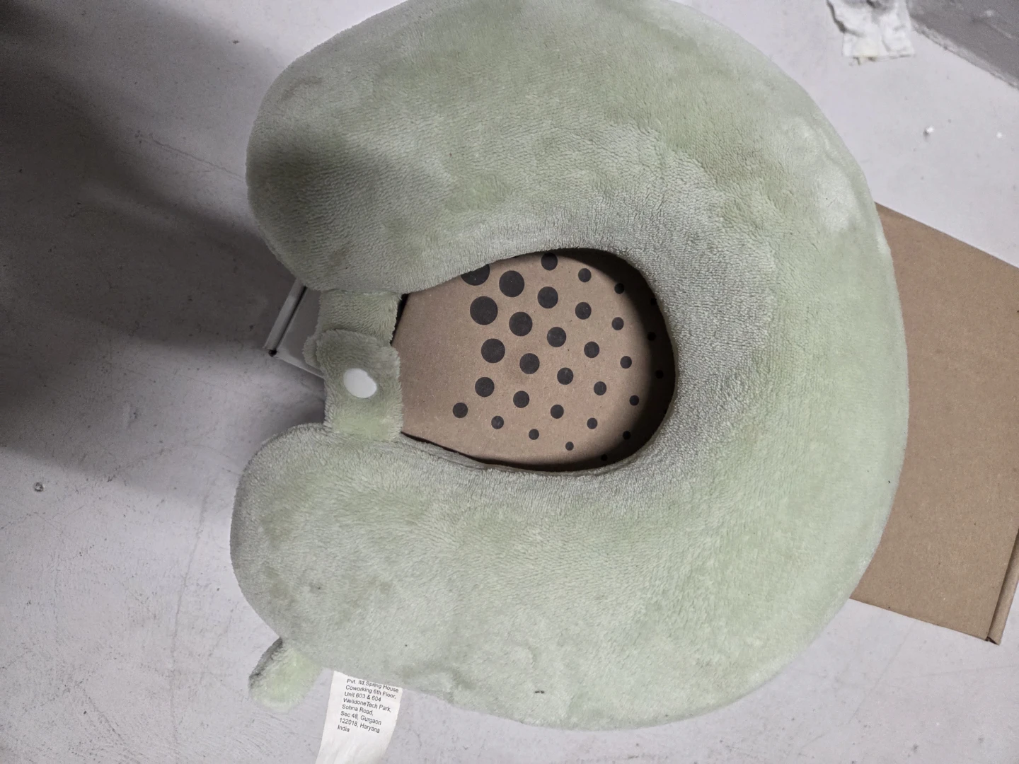 Mint Green Travel Neck Pillow