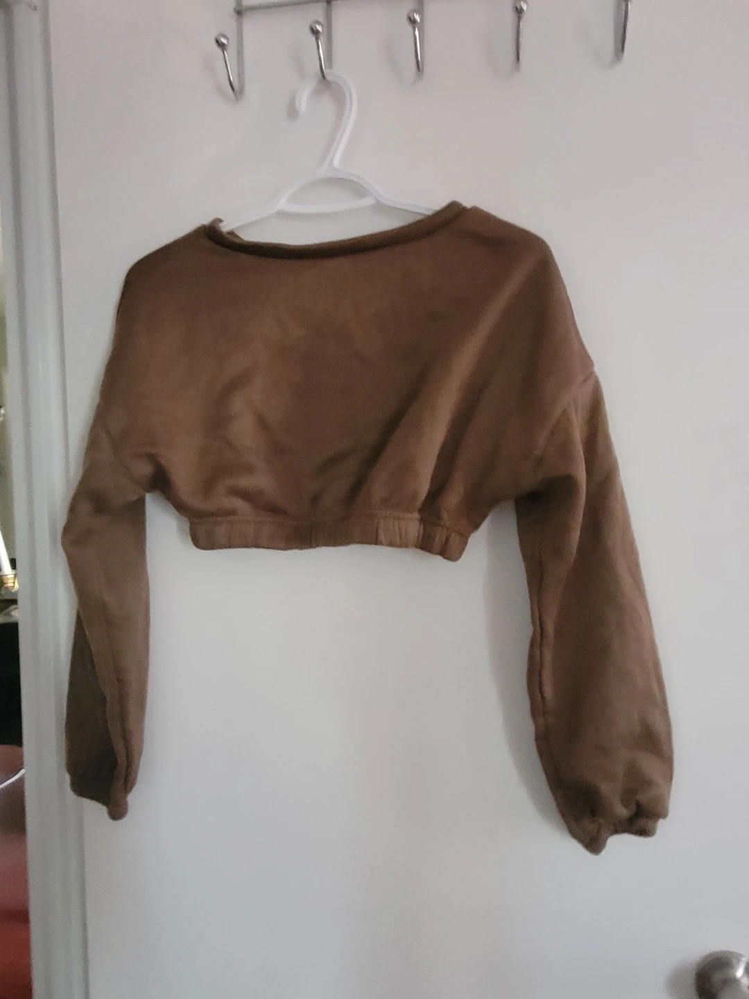 Brown Cropped Sweater - photo 2