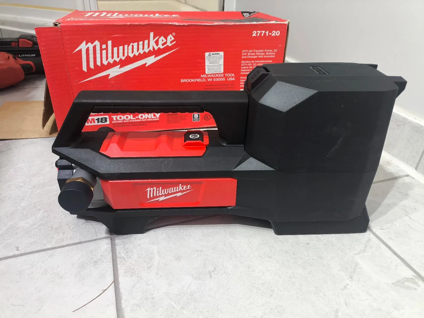 Milwaukee M18 Transfer Pump 2771-20 (Tool Only) - photo 4