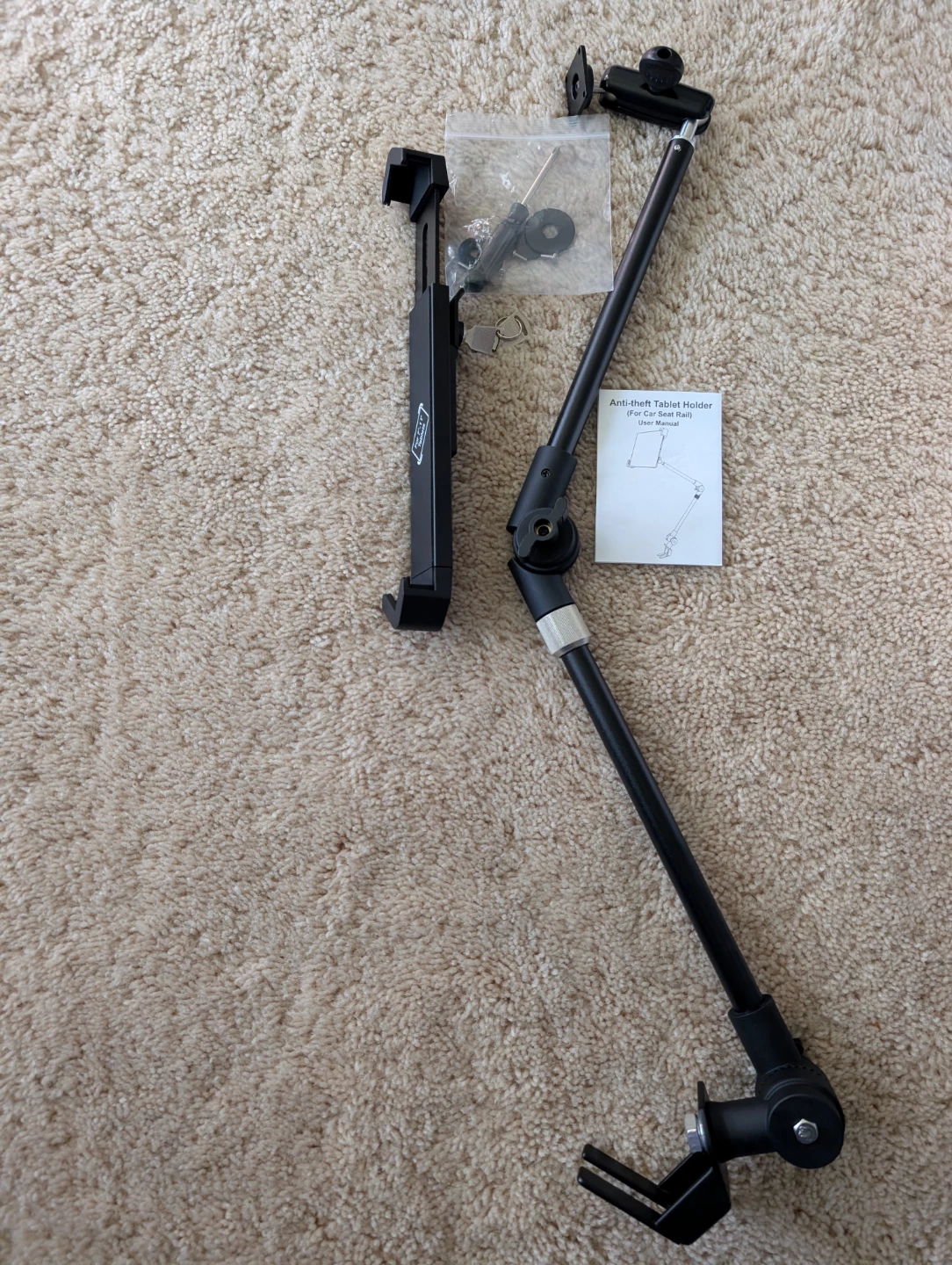Brand New Anti-Theft Truck/Car Seat Rail Tablet Mount - photo 3