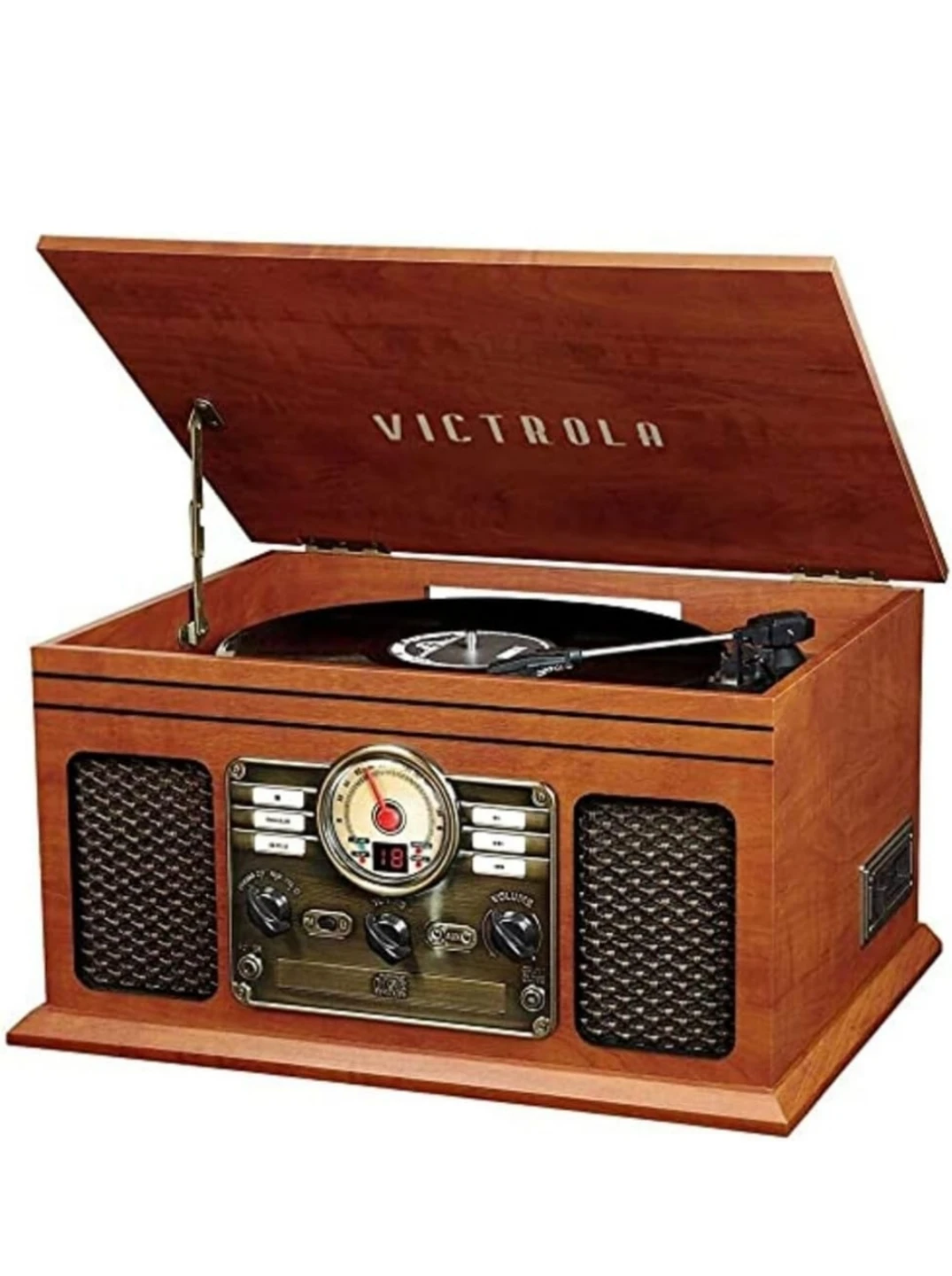 Victrola 3-Speed Turntable with Bluetooth and CD Player