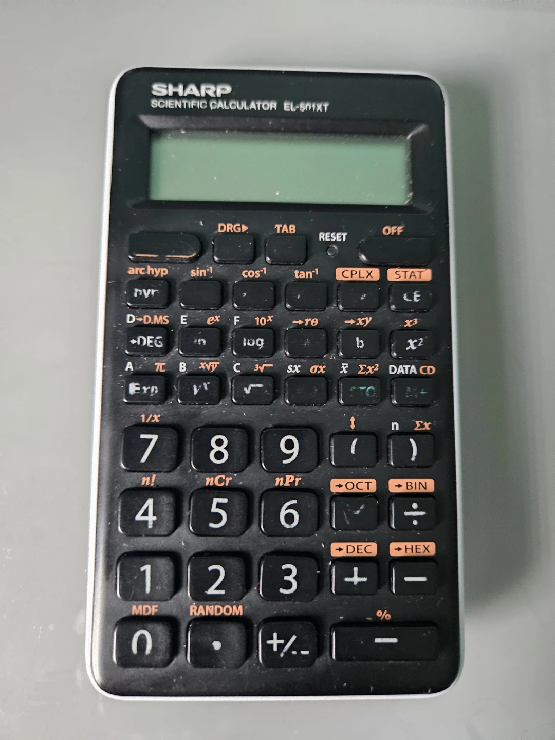SHARP Scientific Calculator EL-501XT ⚽️
