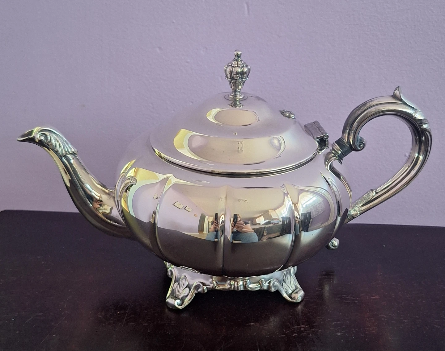 Antique/Vintage Wm. A. Rogers Silver Plated Tea Pot