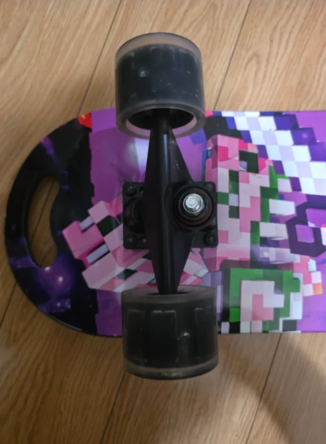 Minecraft themed skateboard - photo 3