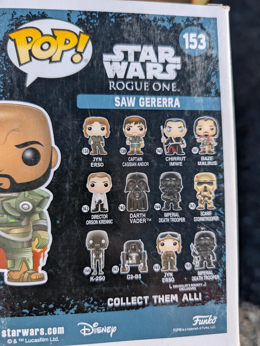 Funko Pop! Star Wars Rogue One Saw Gerrera #153 - photo 2