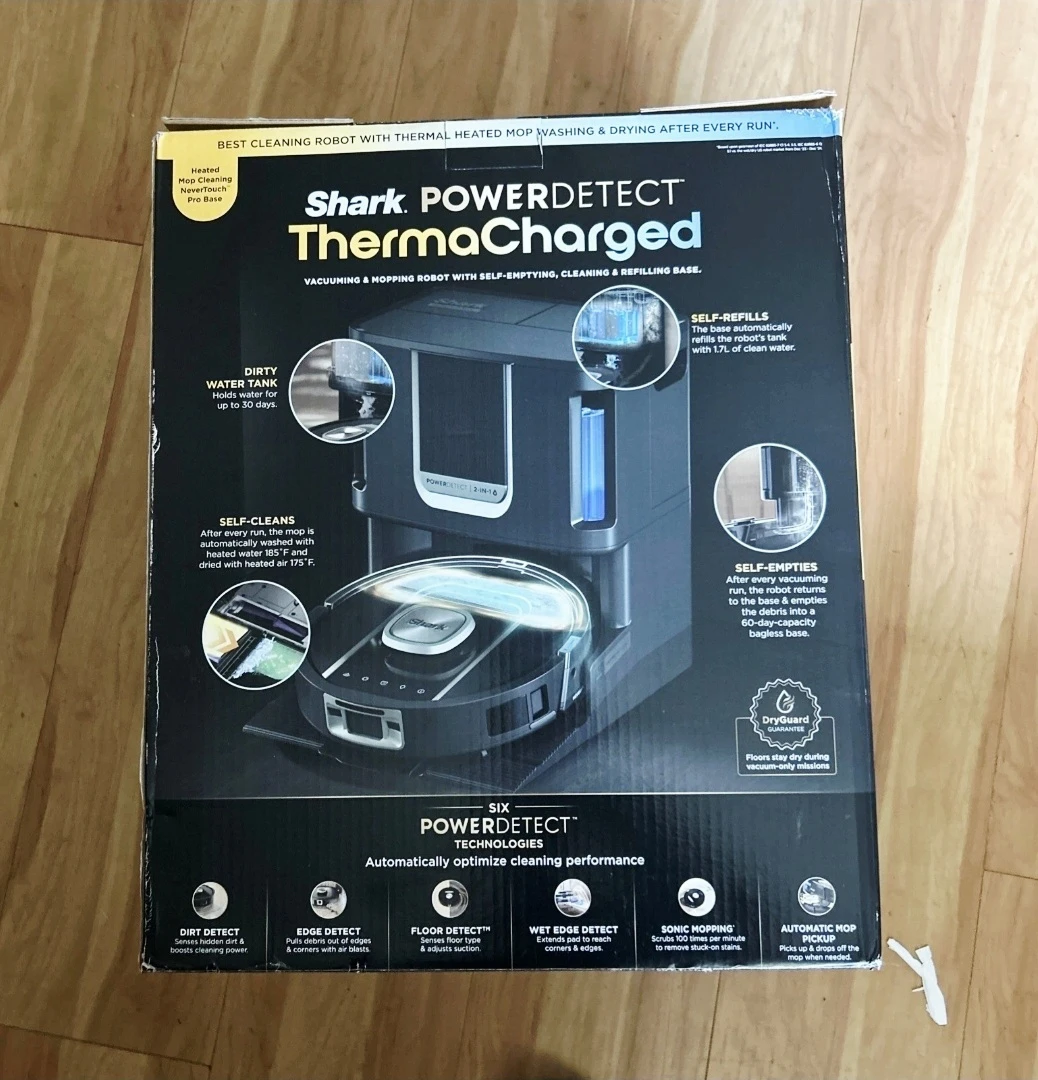 Shark PowerDetect ThermaCharged Robot Vacuum & Mop *NEW* - photo 3