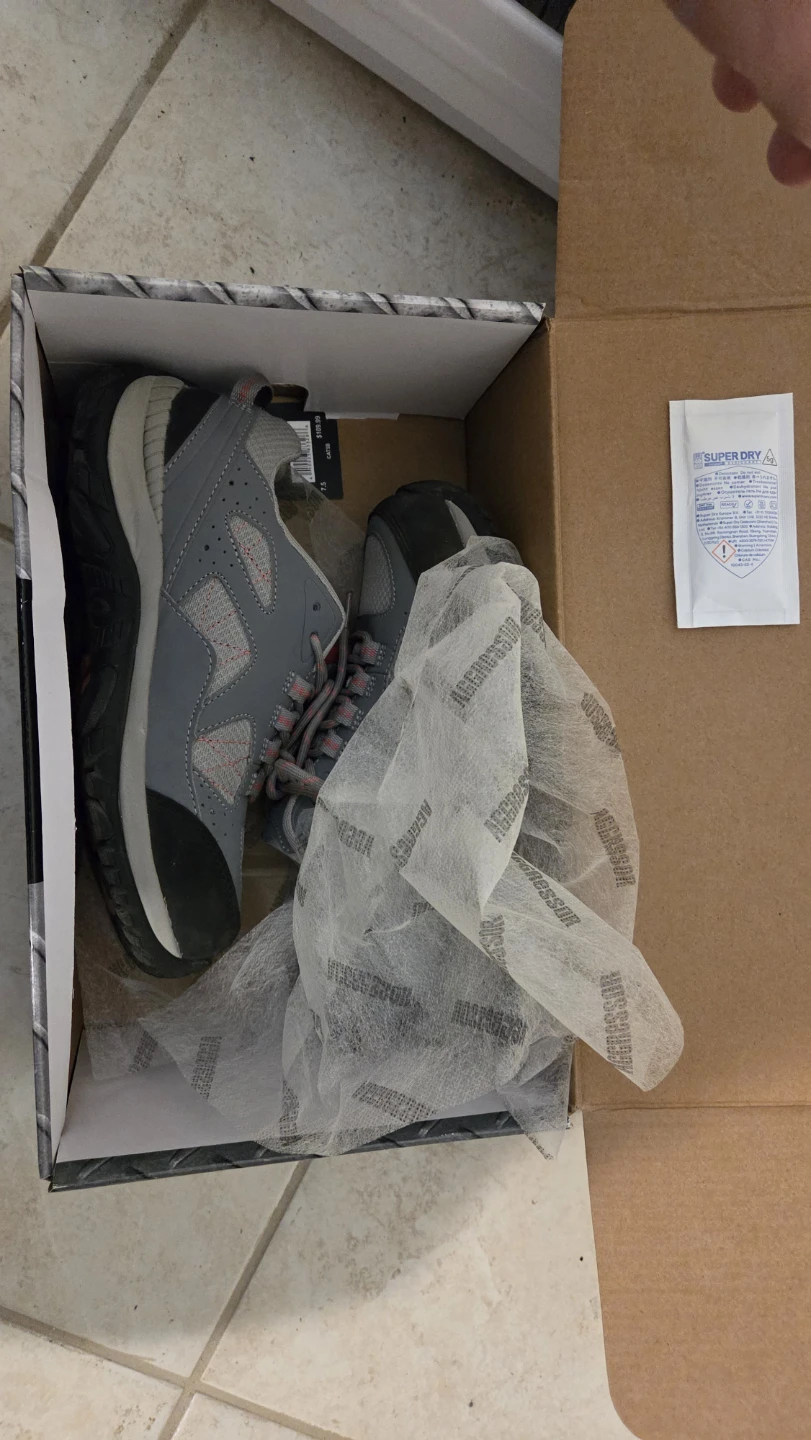 Aggressor Women's Steel Toe Safety Hiking Shoes Size 7.5 - photo 2