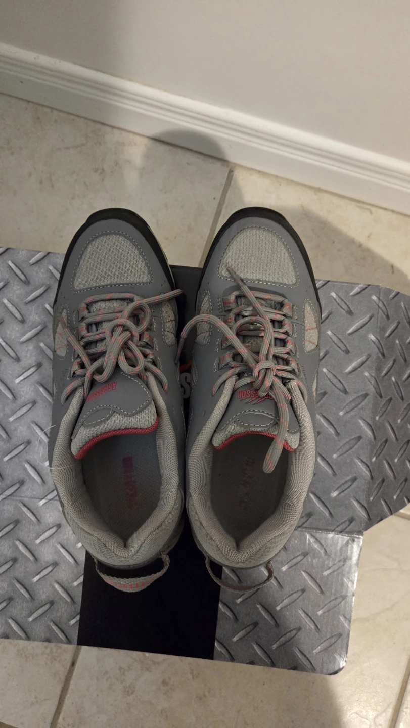 Aggressor Women's Steel Toe Safety Hiking Shoes Size 7.5 - photo 3