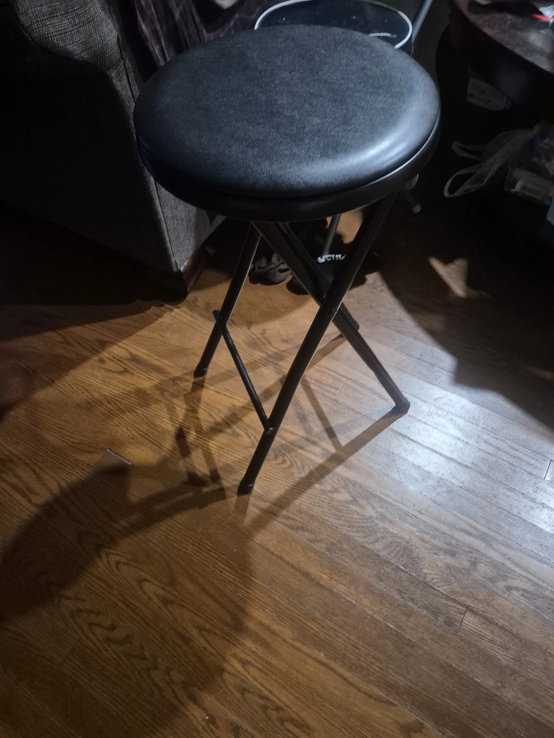 Black Folding Stool ⚽️