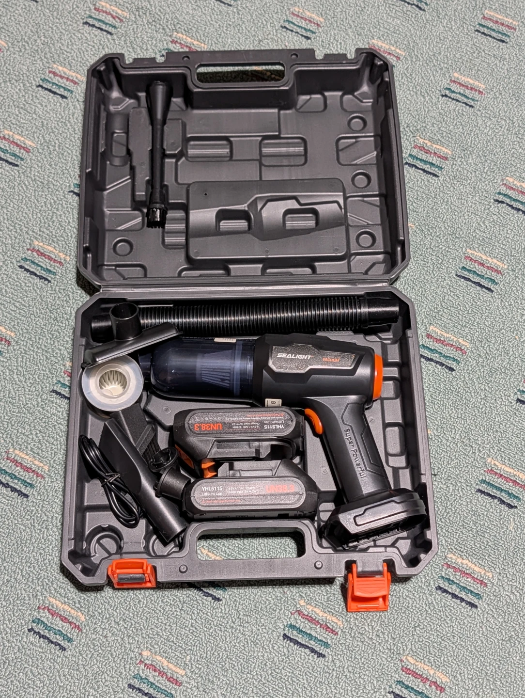 SEALIGHT Cordless Vacuum Cleaner with 2 Batteries