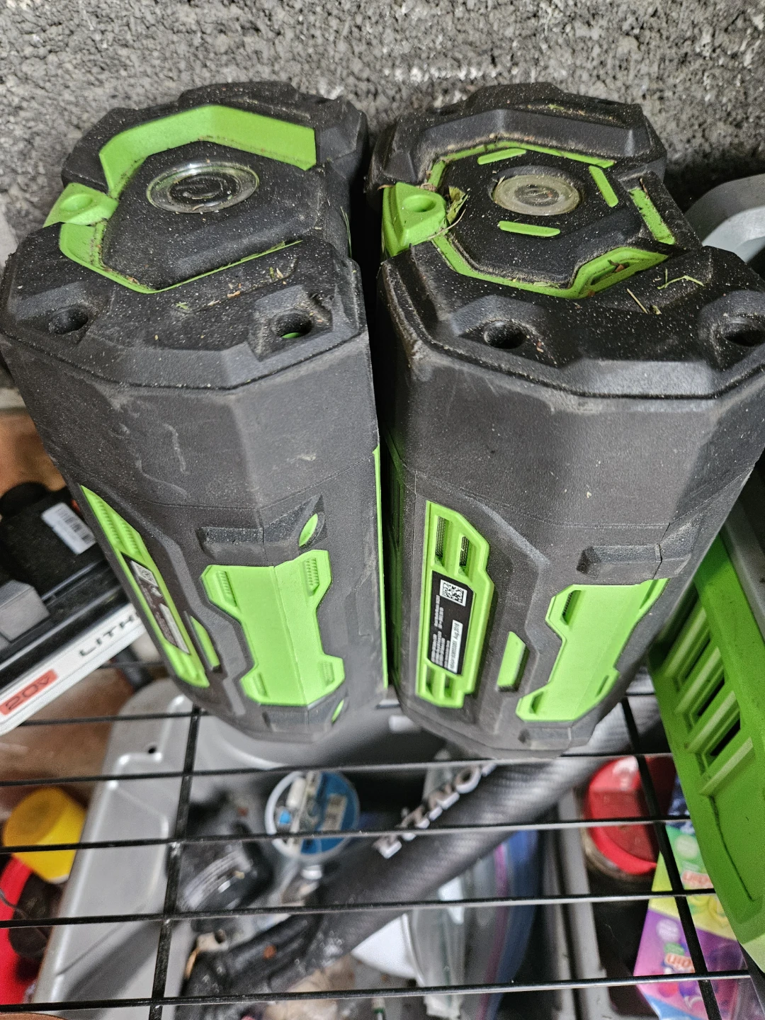 EGO Power 5ah batteries