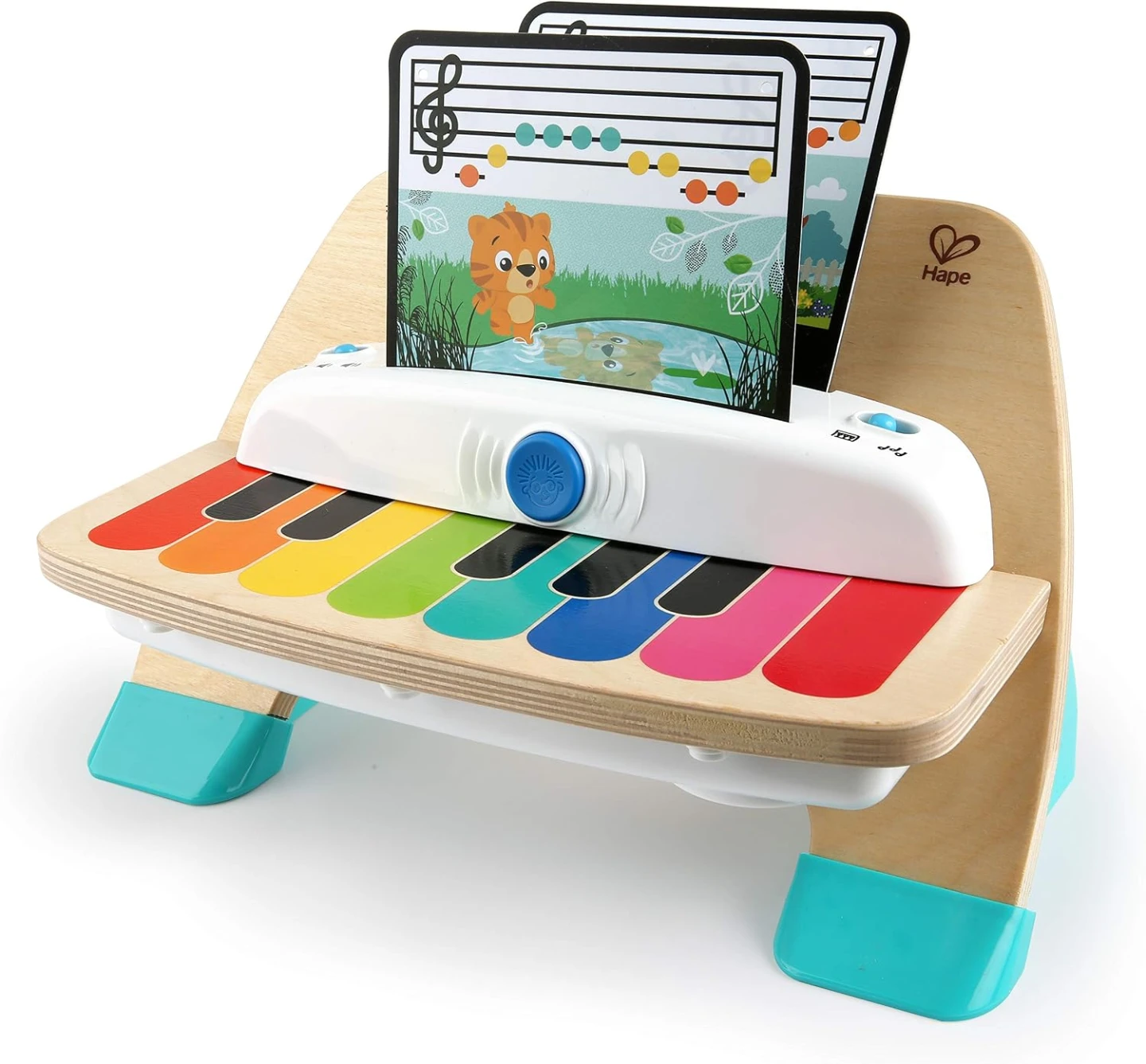Baby Einstein and Hape Magic Touch Wooden Toy Piano