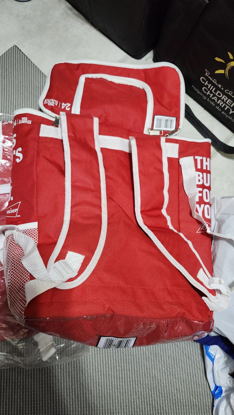 Budweiser Red Cooler Bag