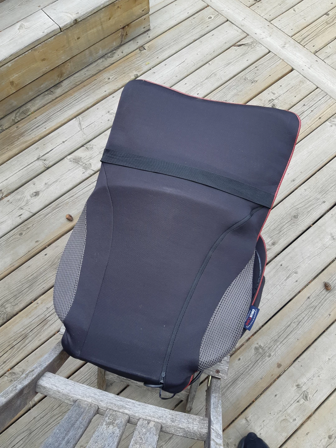 ObusForme© Back Support Massage Full Back & Seat Heated Cushion - photo 4