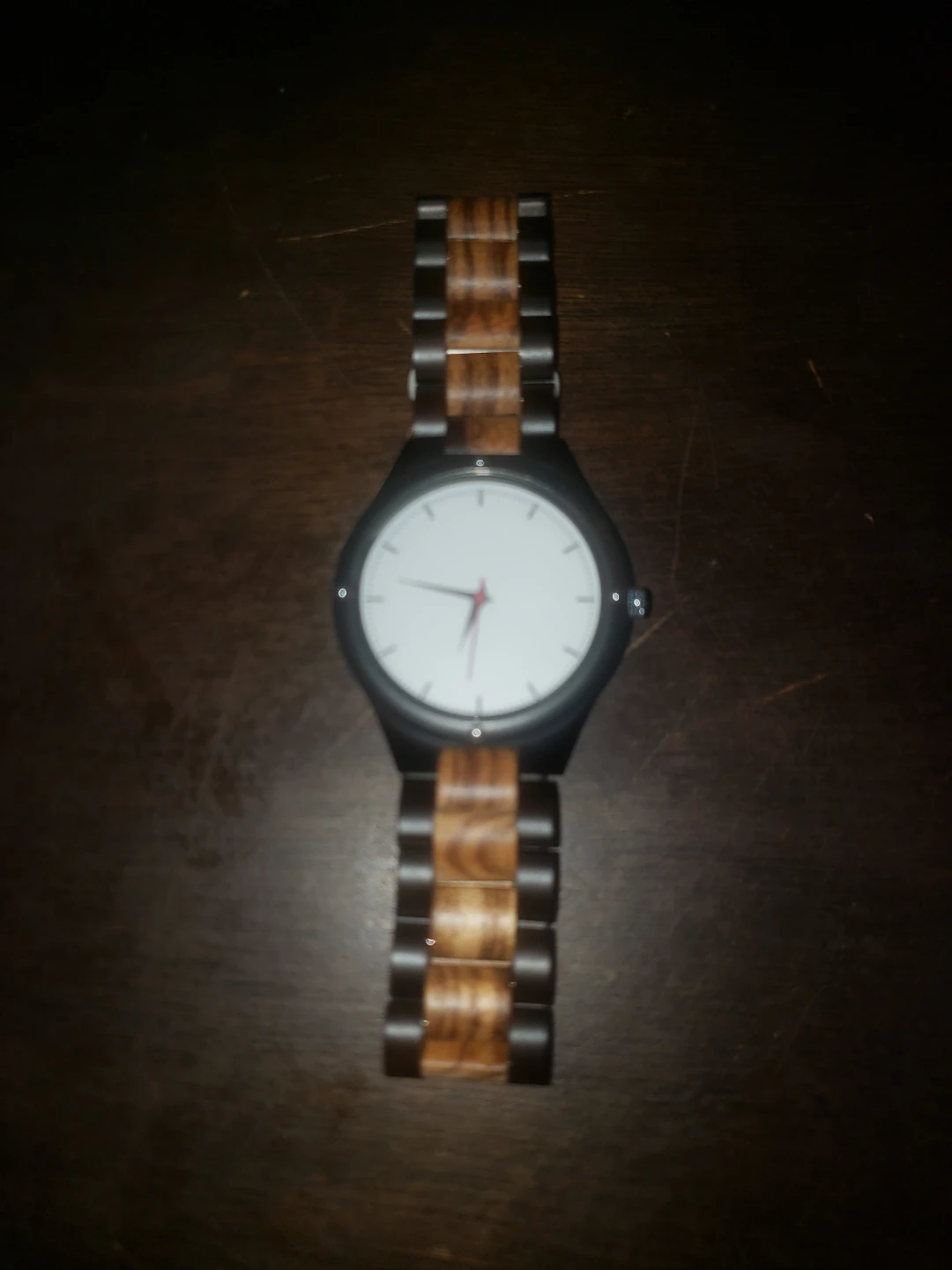 ! Negotiable! Wooden Band Watch