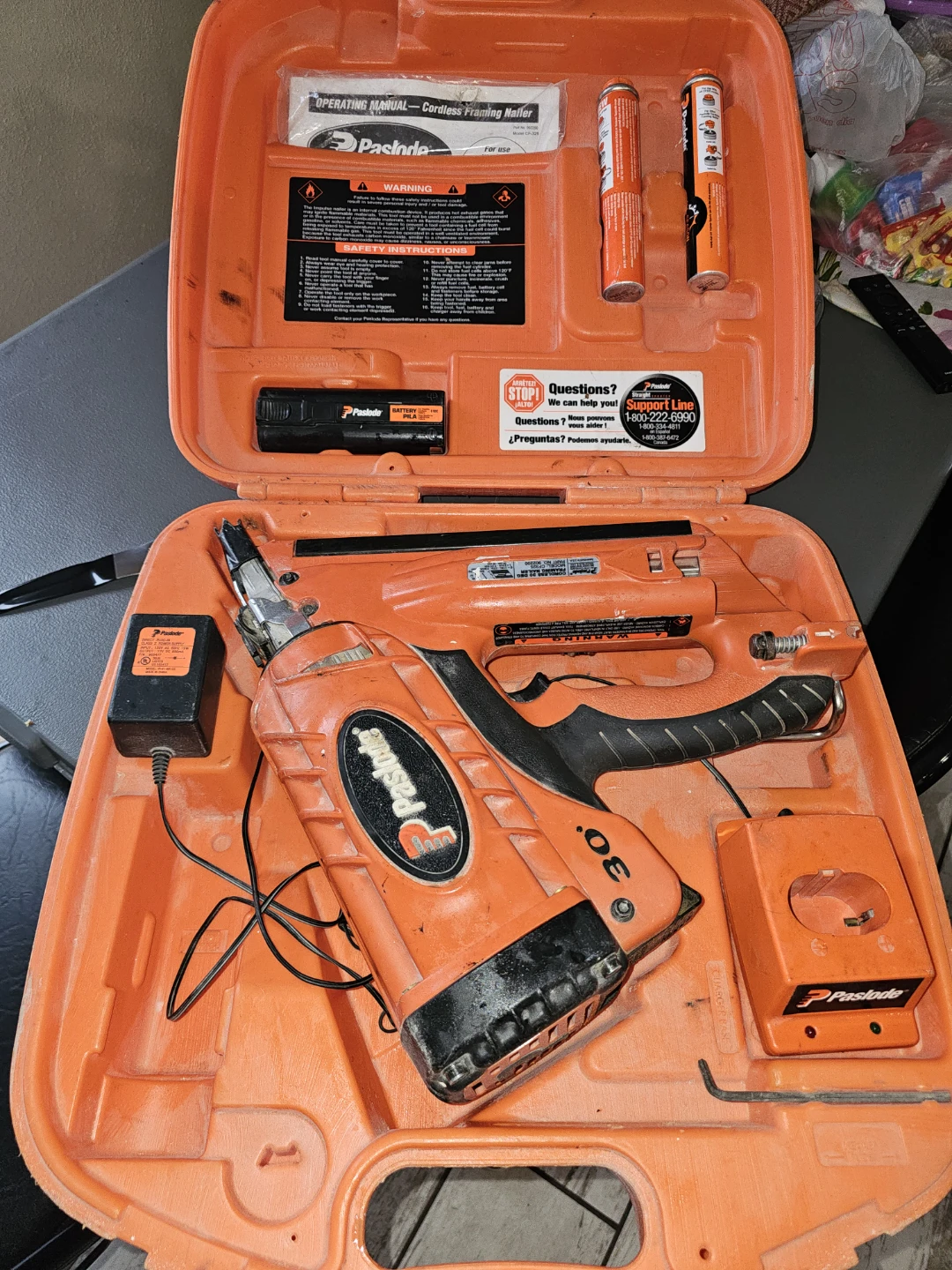 Paslode CF-355 Cordless Framing Nailer