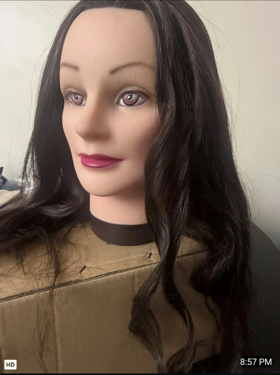 Mannequin Head 100% HAIR HUMAN