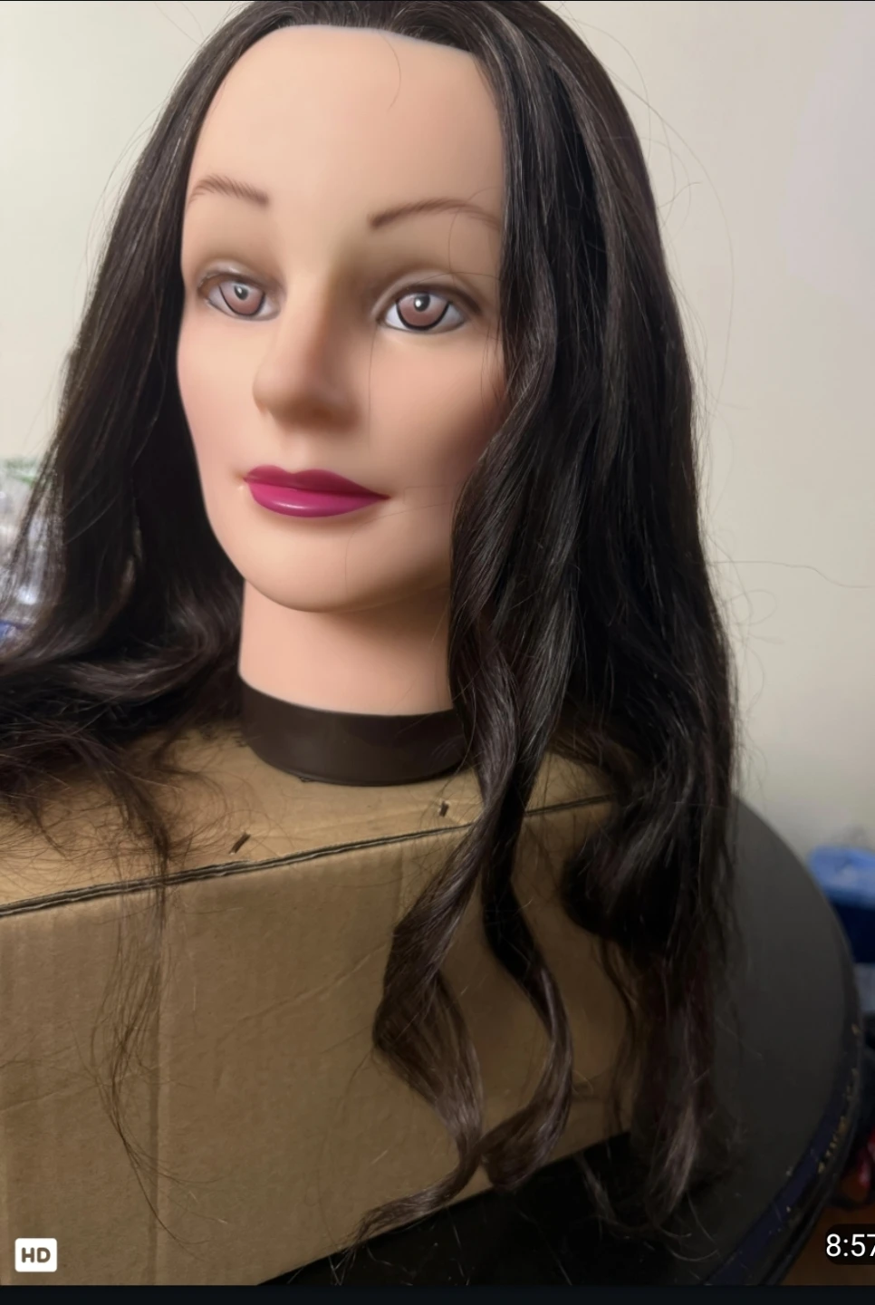 Mannequin Head 100% HAIR HUMAN - photo 2