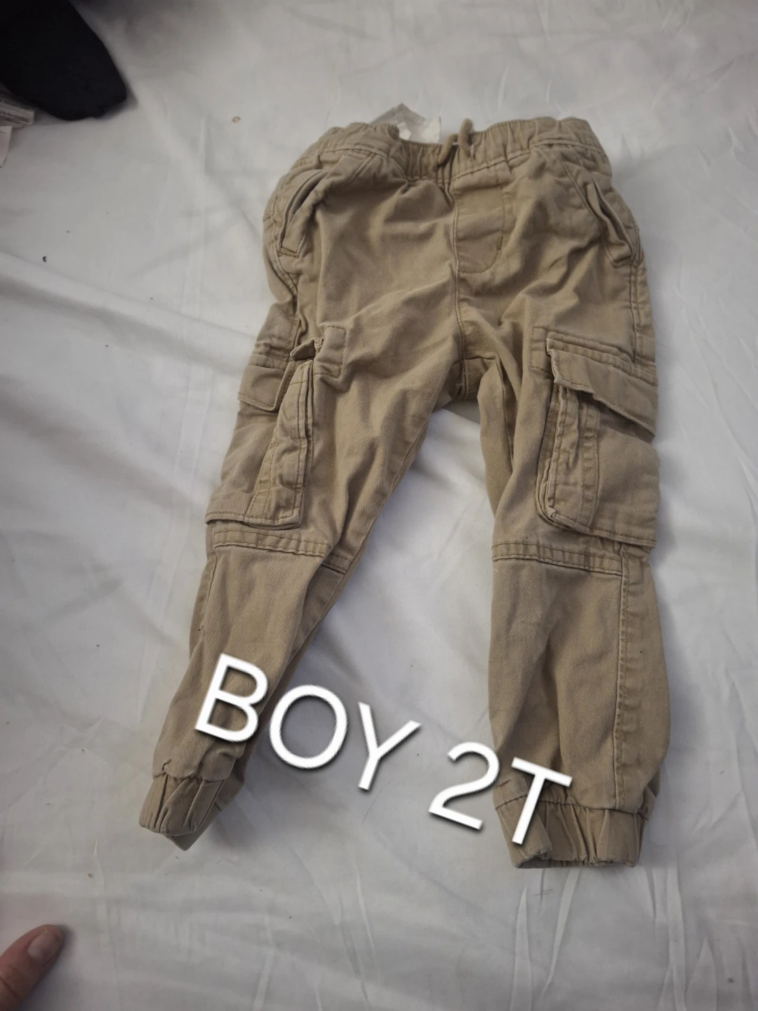 Boy's Cargo Pants - Size 2T