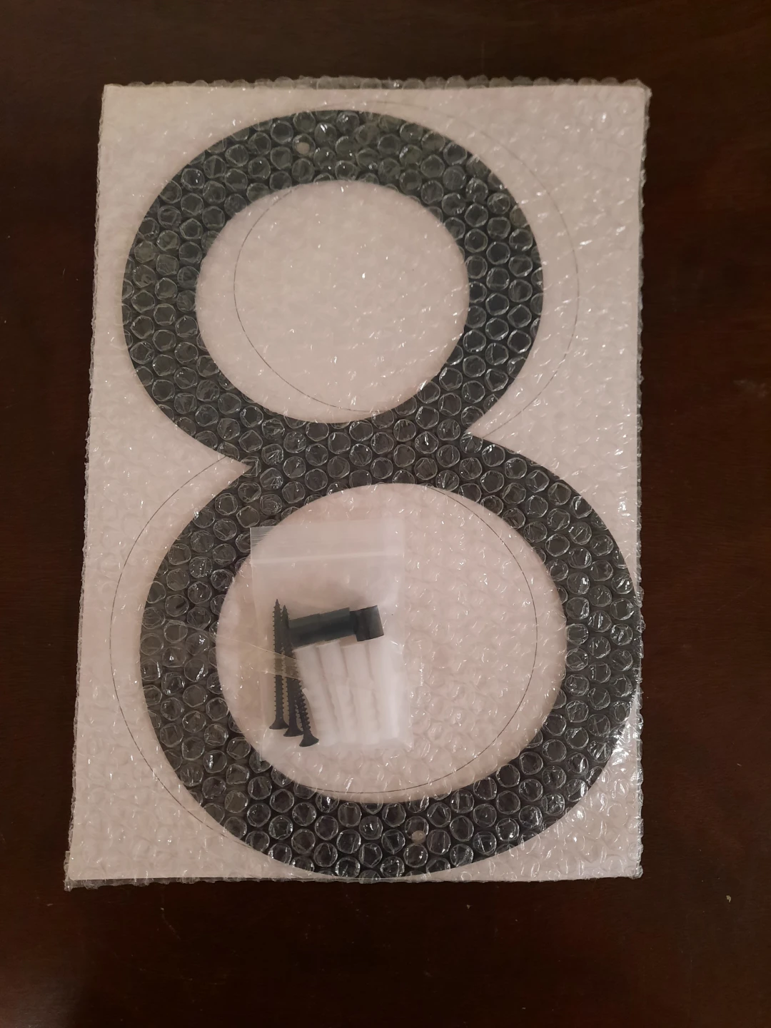 Metal House Number 8