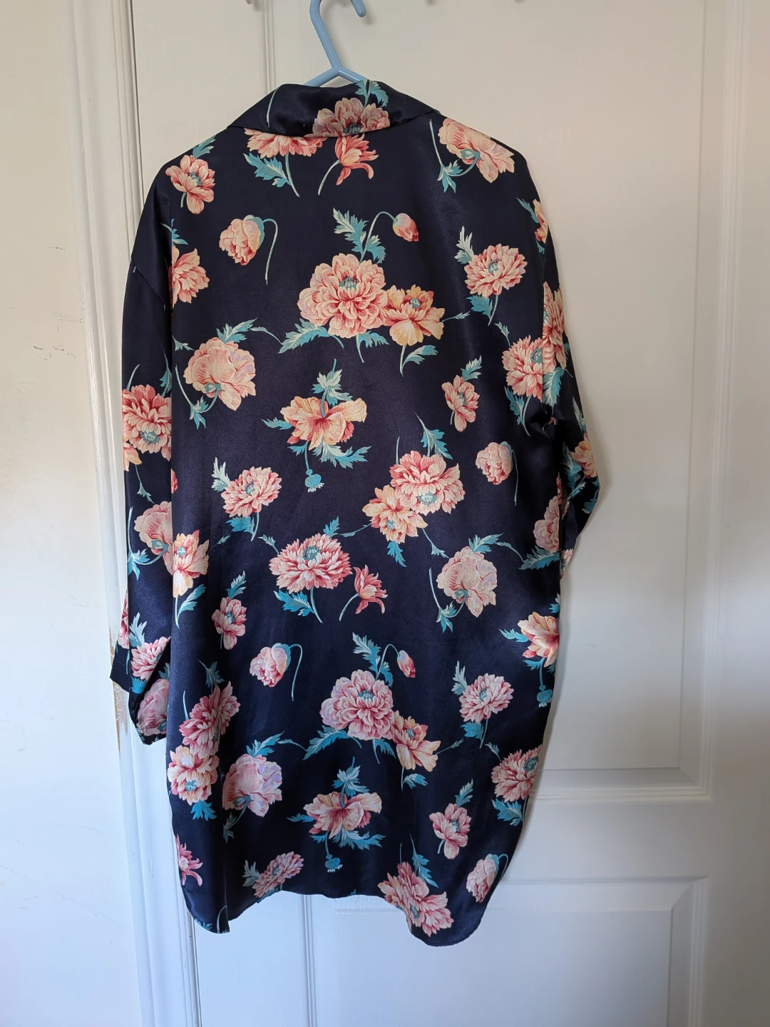 ⚽Floral button up robe - photo 2