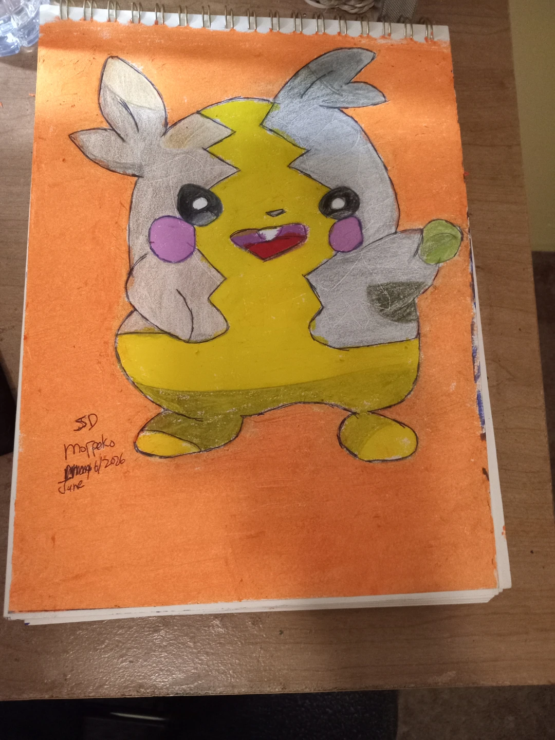 Morpeko Drawing by Custom Artist Sherwin - photo 2