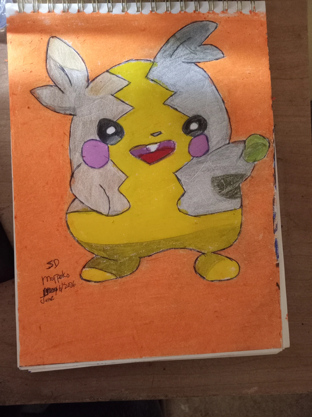 Morpeko Drawing by Custom Artist Sherwin - photo 3