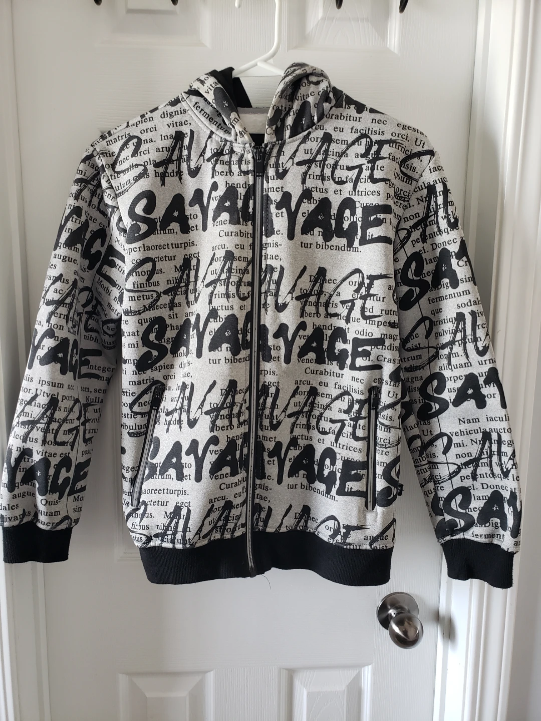 Encrypted Zip-Up Hoodie