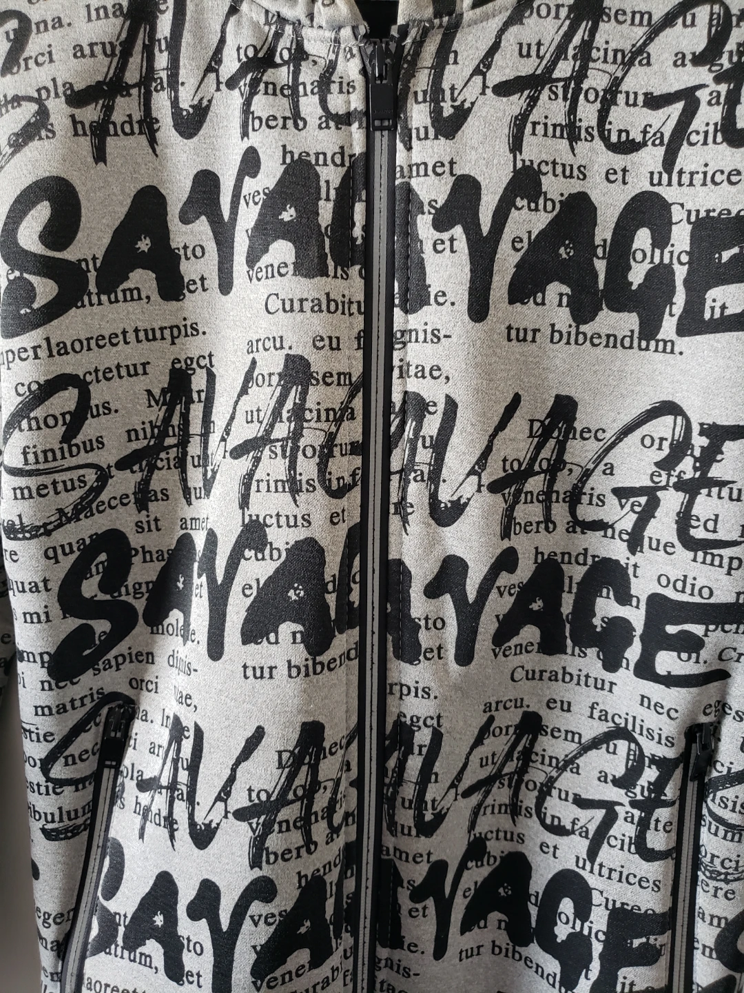 Encrypted Zip-Up Hoodie - photo 2