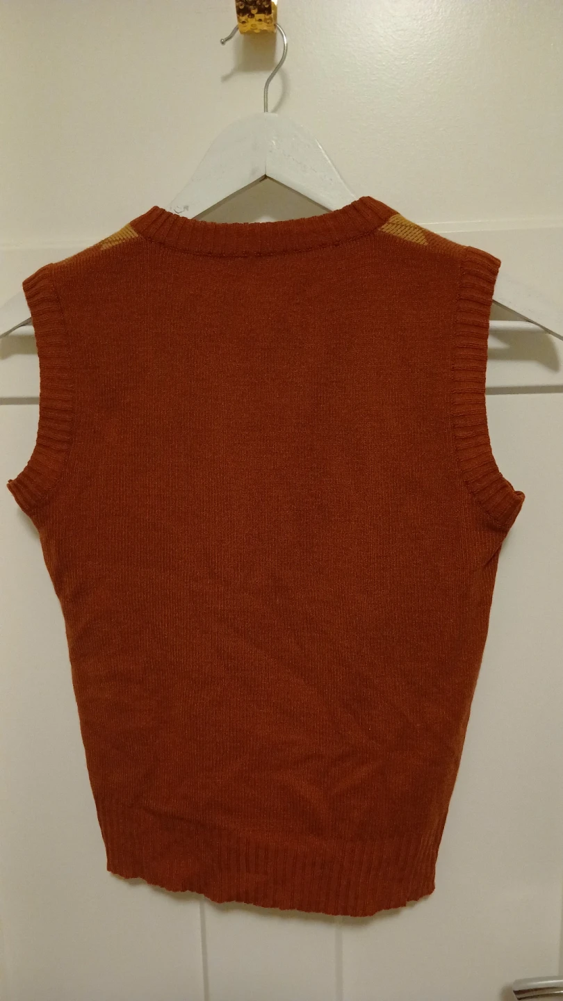 Argyle Knit Sweater Vest - photo 2