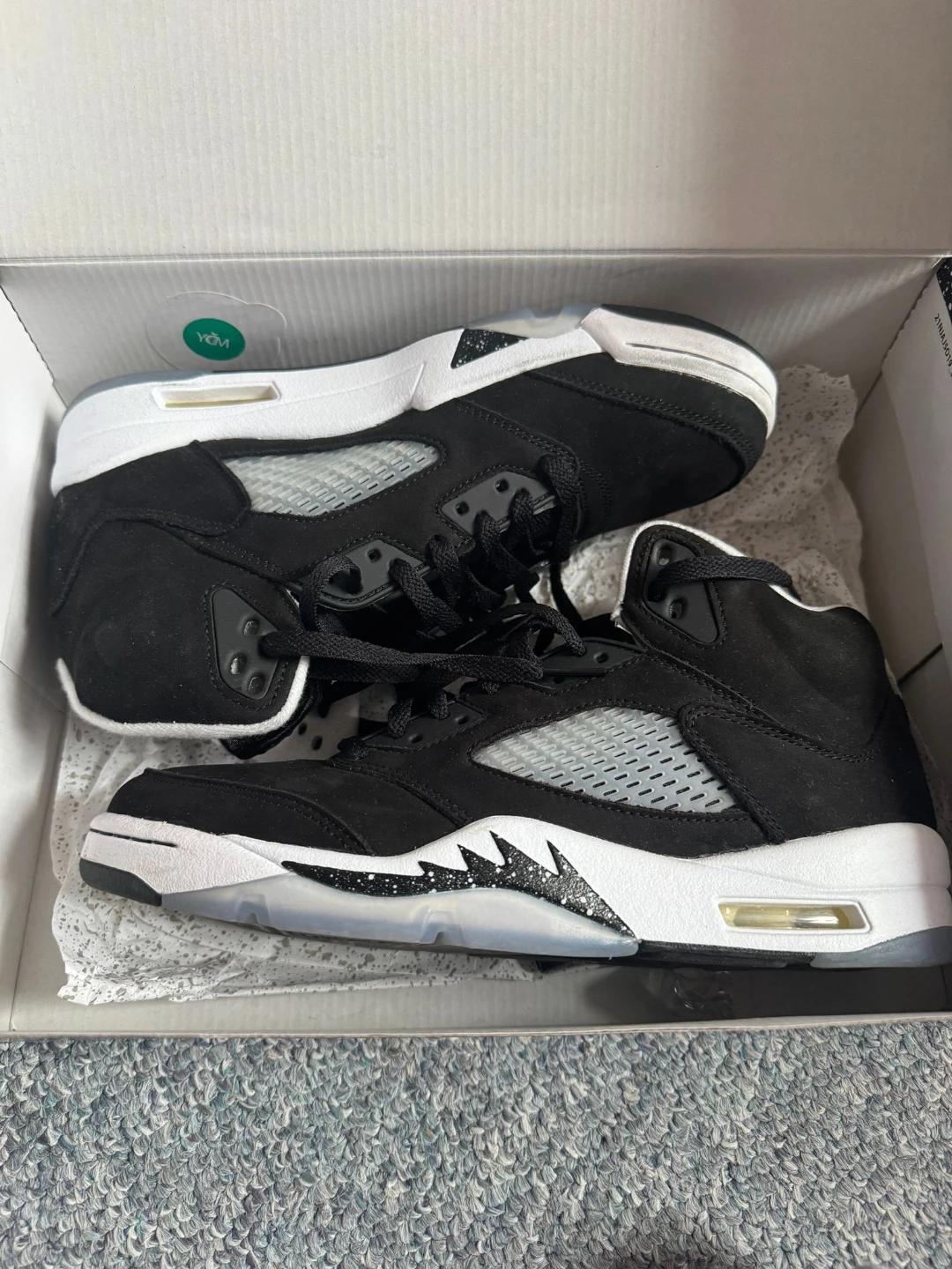 Air jordan 5s retro Oreo