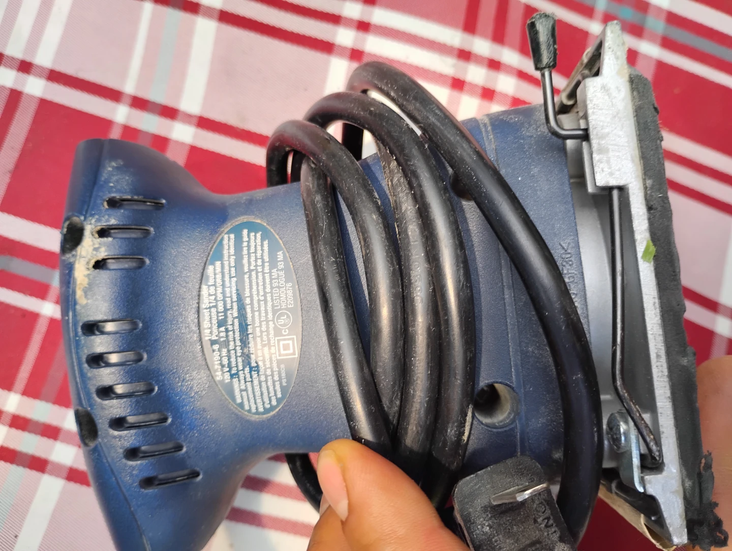 Mastercraft Orbital Sander - photo 4