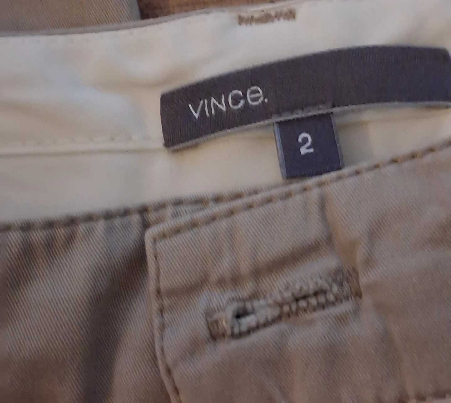 Vince Women's Khaki Pants - photo 2