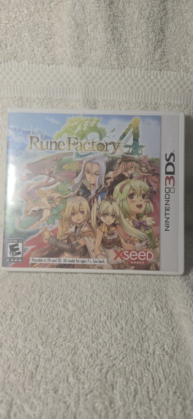 Rune Factory 4 Nintendo 3DS Game