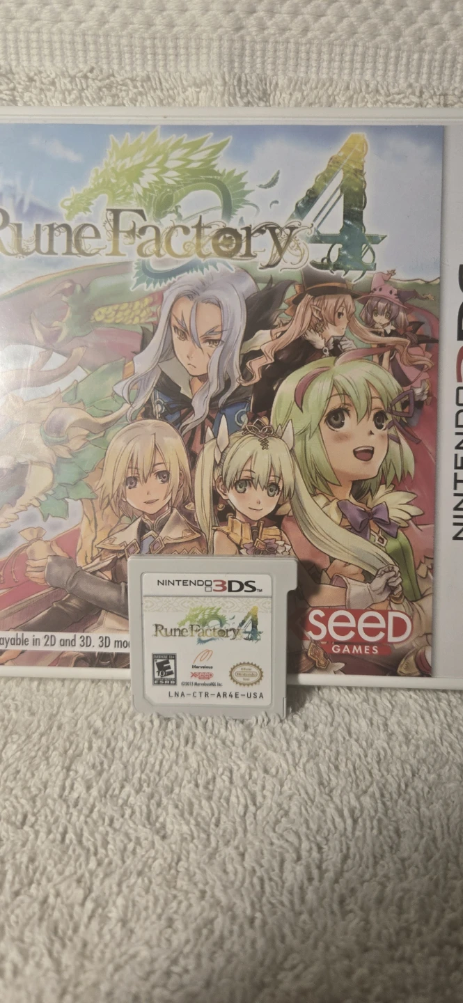 Rune Factory 4 Nintendo 3DS Game - photo 3