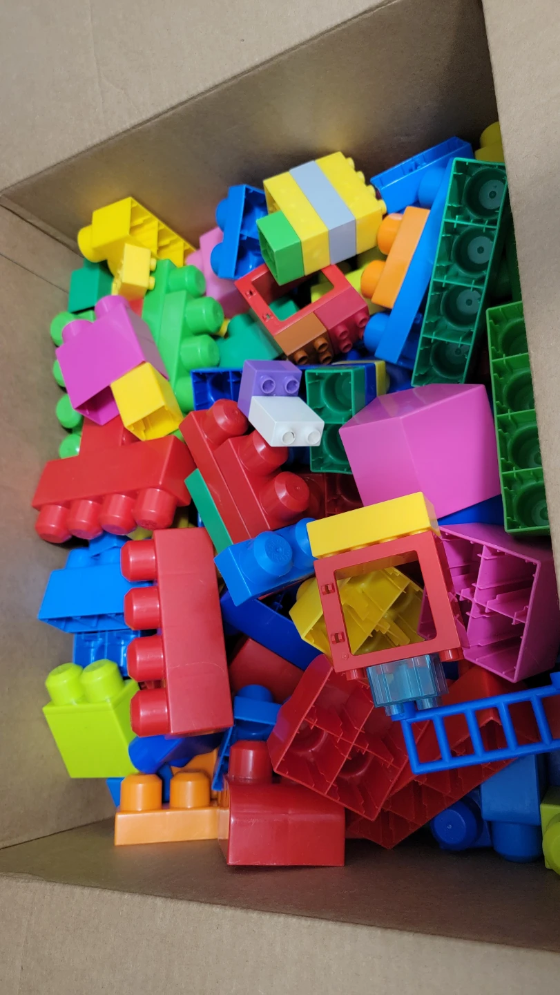 Assorted Large Building Blocks Toy Lot