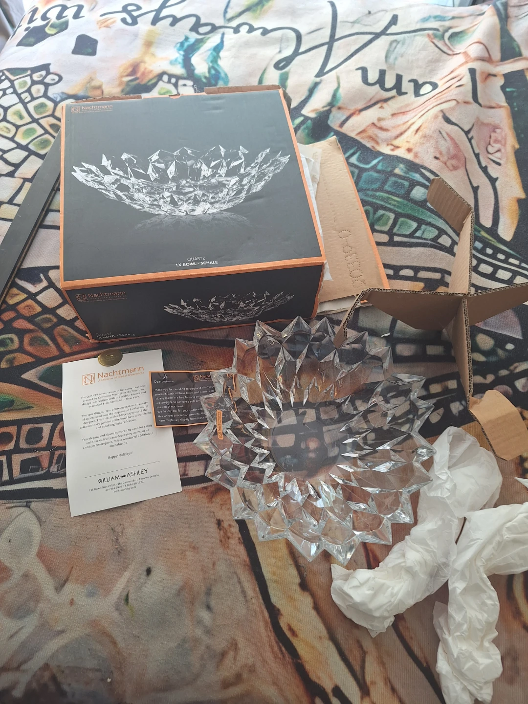 Nachtmann Quartz Crystal Bowl - photo 5