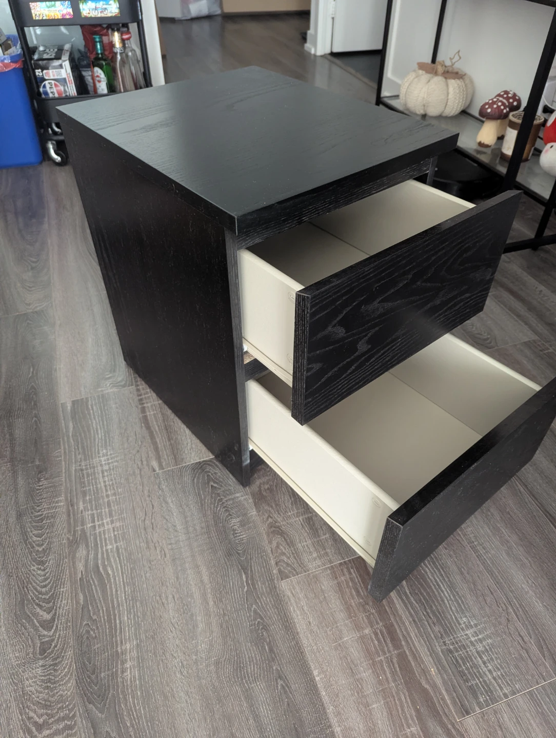 IKEA STORKLINTA Nightstand - Black - photo 3