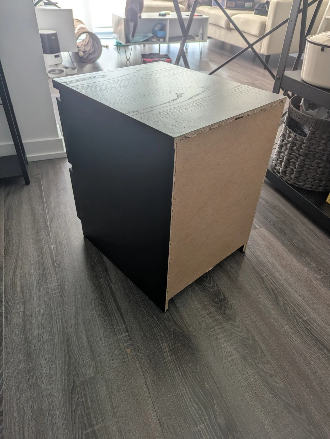IKEA STORKLINTA Nightstand - Black - photo 4