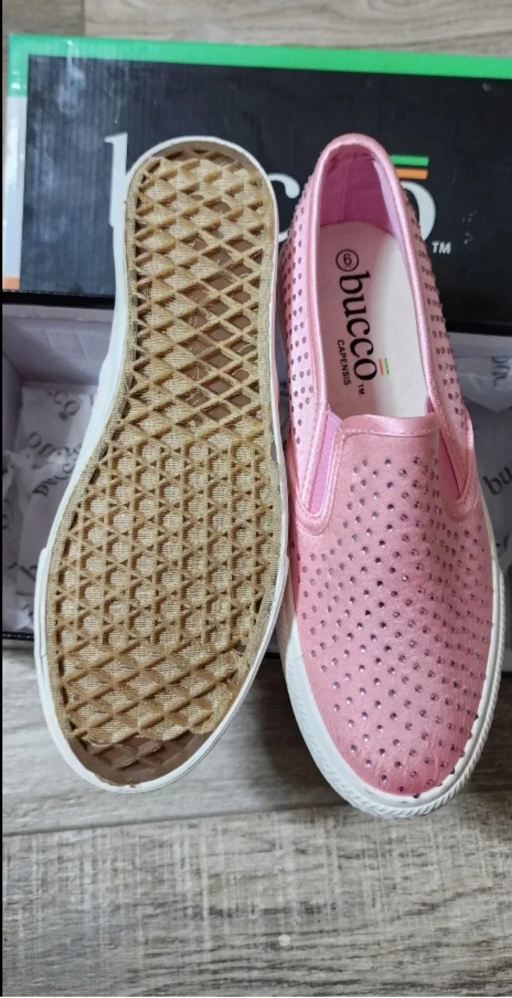 Bucco Capensis Pink Slip-On Sneakers⚽ - photo 2