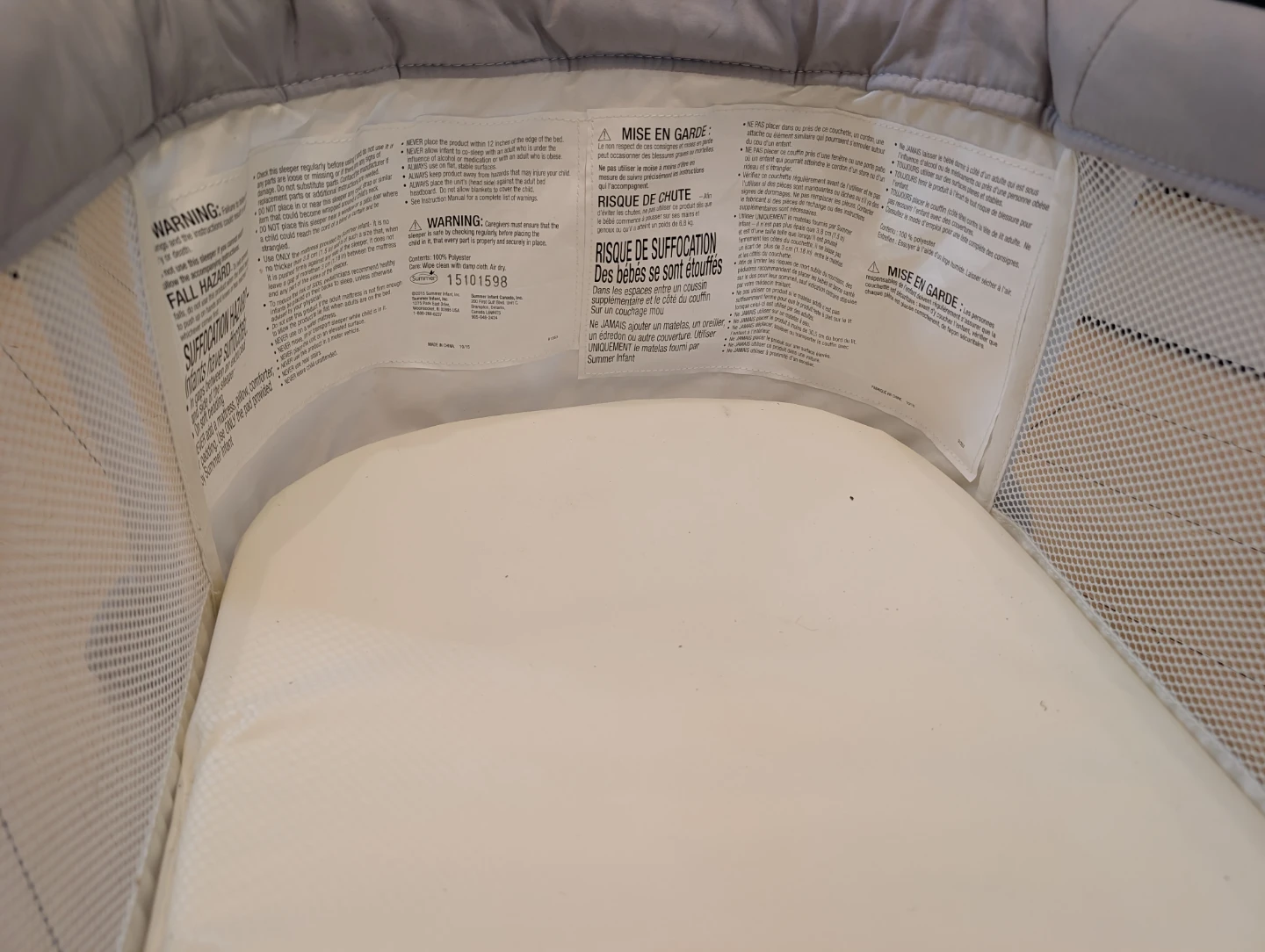 Foldable bassinet - photo 3
