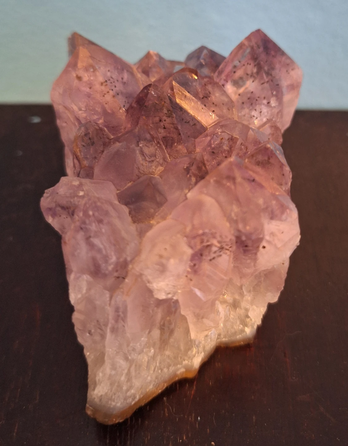 Amethyst Crystal Cluster Geode - photo 4