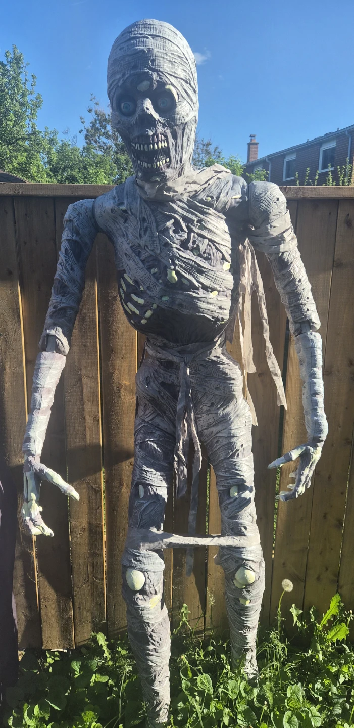 Large Halloween Mummy Prop