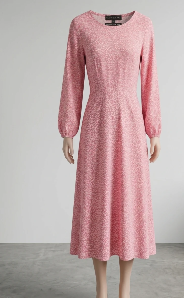 A very beautiful summer dress.