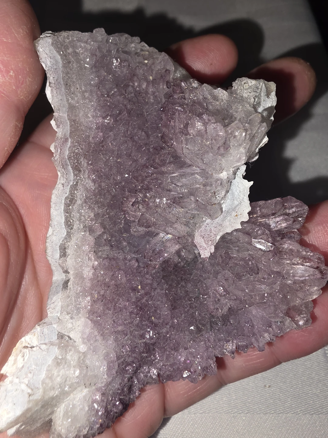 Purple Amethyst Crystal Cluster