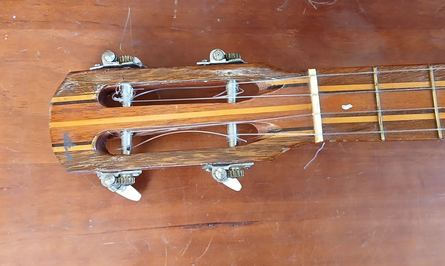 Vintage Venezuelan Cuatro Guitar - photo 3