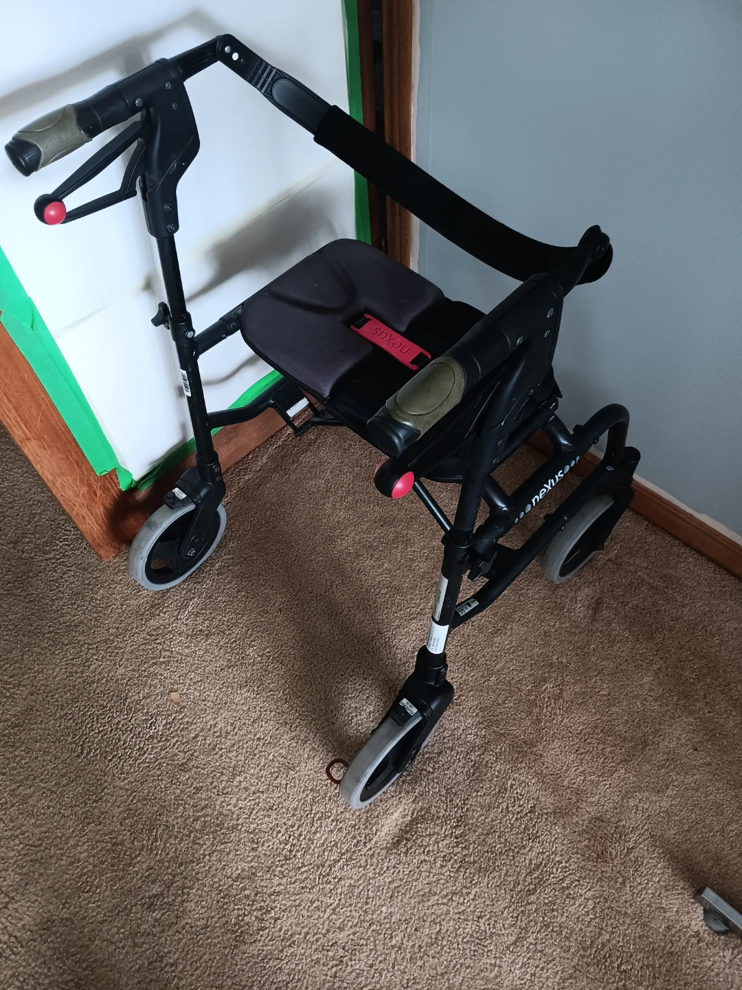 Nexus Rollator Walker with Seat