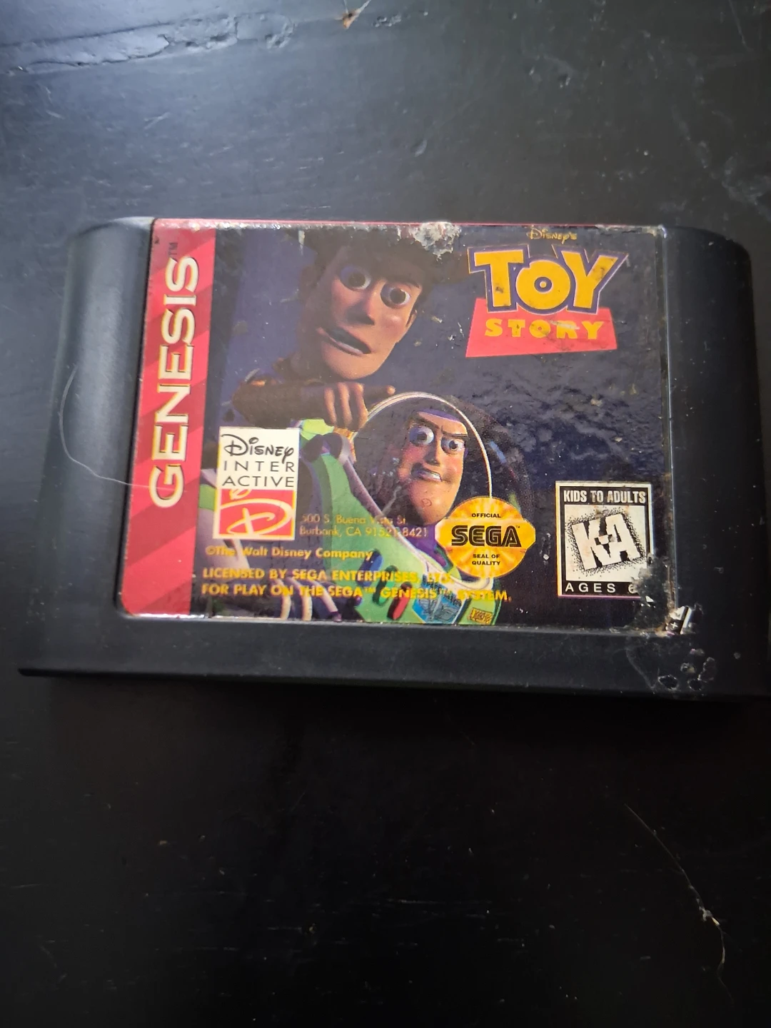 Disney's Toy Story Video Game for Sega Genesis